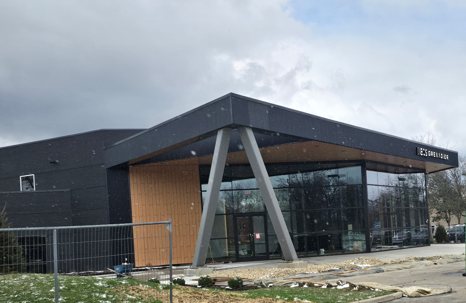 Trespa Panels at INEOS Dealer