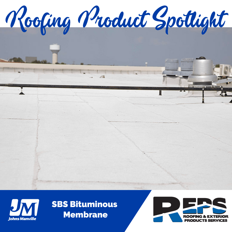 JM premium modified bitumen roof