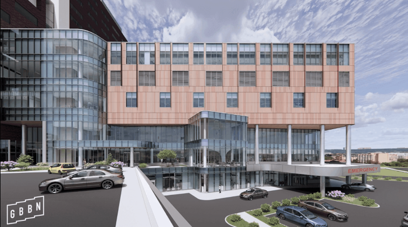 Hospital using Parklex Prodema