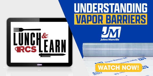 JM Vapor Barrier Lunch & Learn